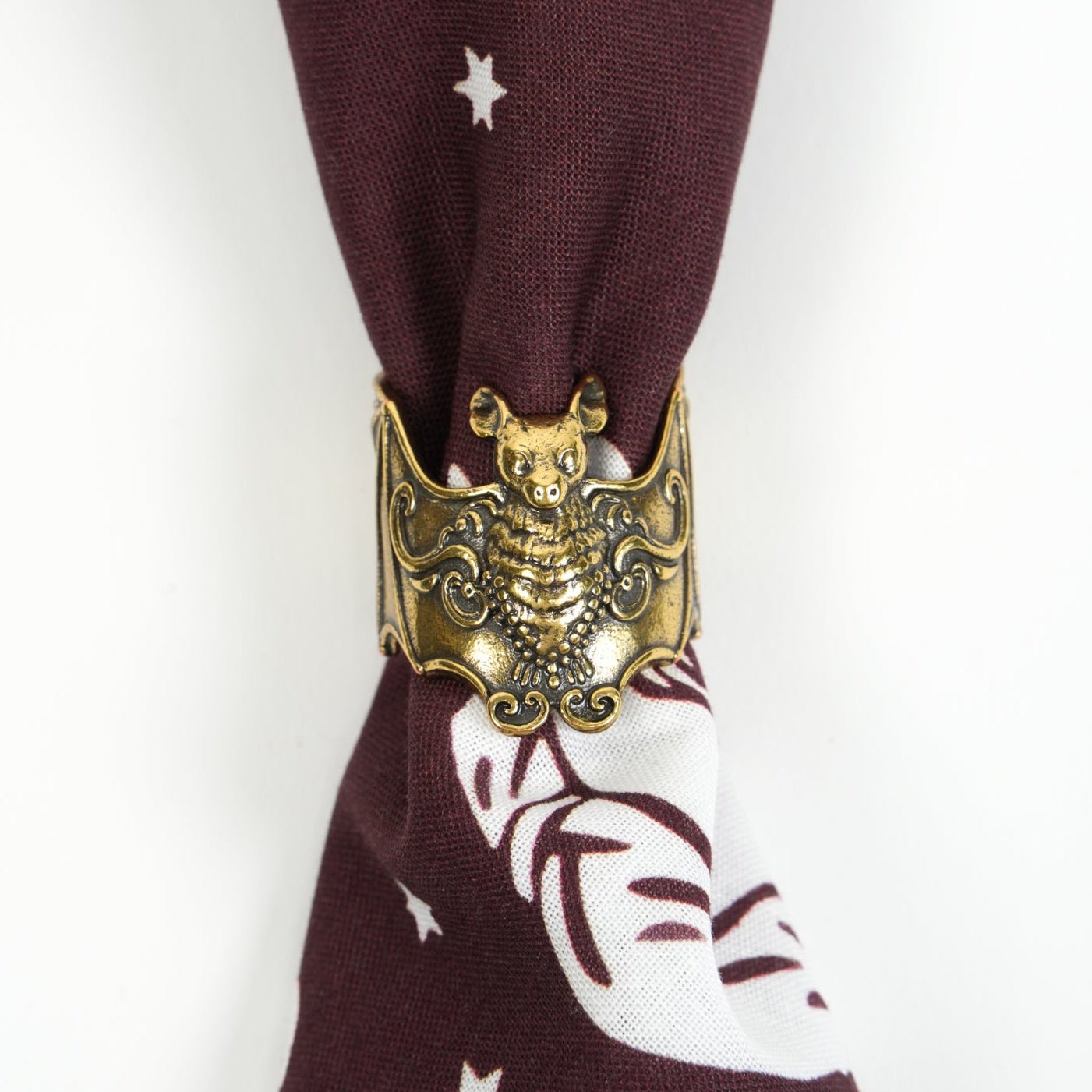 Bat Bandana Ring