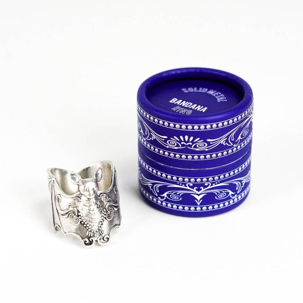 Bat Bandana Ring