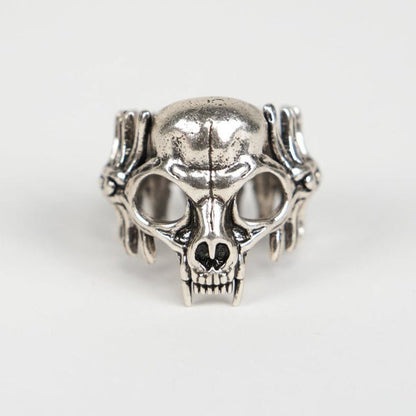 Cat Skull Bandana Ring