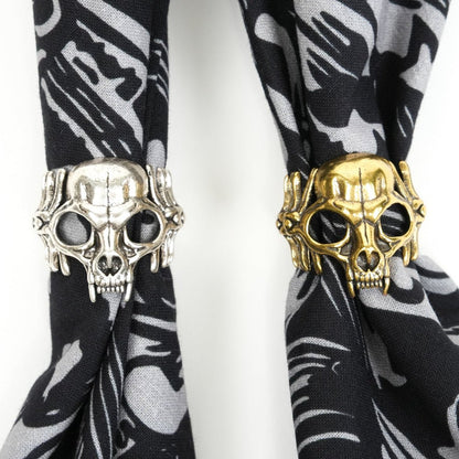 Cat Skull Bandana Ring
