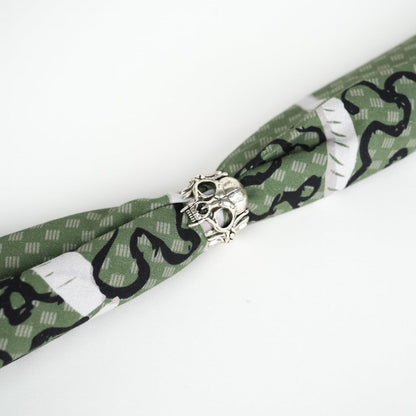 Cat Skull Bandana Ring