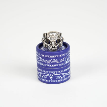 Cat Skull Bandana Ring